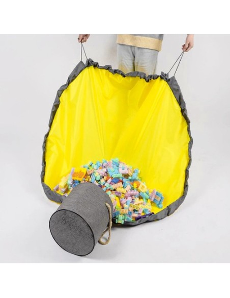 Krepšelis žaislams/ kaladėlėms su kilimėliu Kruzzel 19556