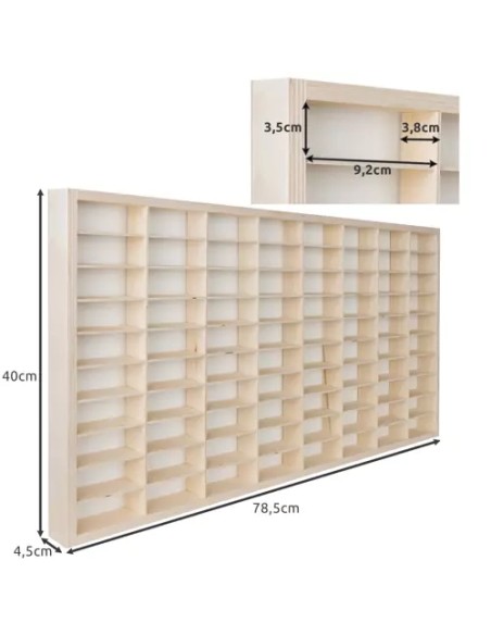 Medinė lentyna automobiliams/ spyruoklėms KRUZZEL 20233