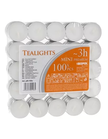 Žvakės/ šildytuvai 3h - rinkinyje 100vnt