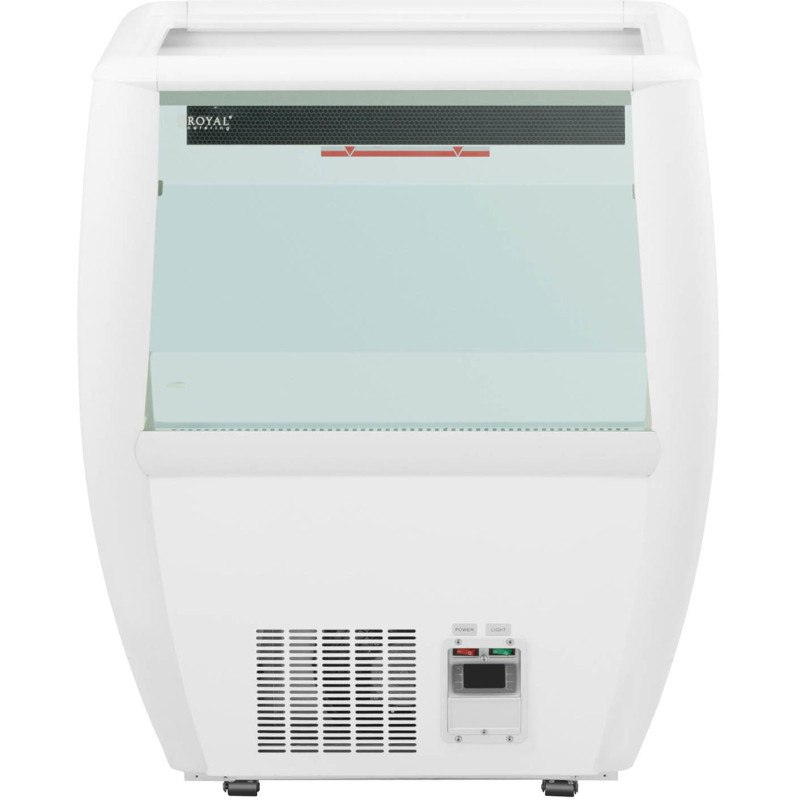 Šaldytuvas Šaldytuvas gėrimų tiekimui atviras ant ratų 85 l -2-10 C