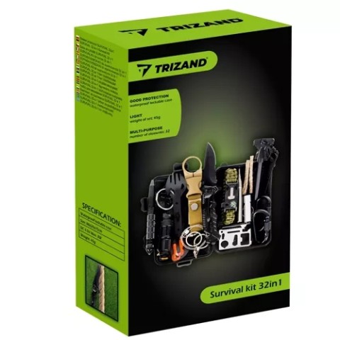 SURVIVAL 32in1 Trizand 19920 išgyvenimo rinkinys