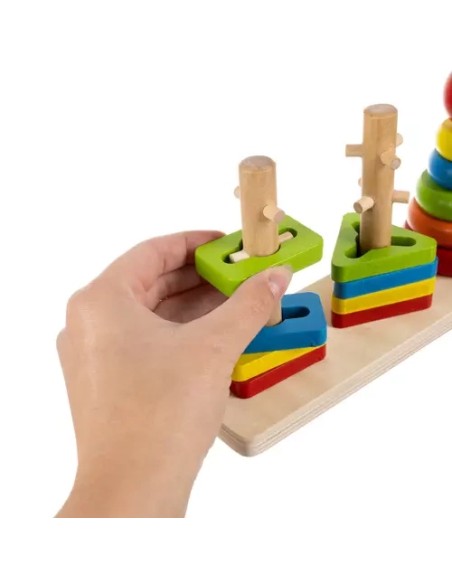 Rūšiuoklis – medinė dėlionė Kruzzel 19870