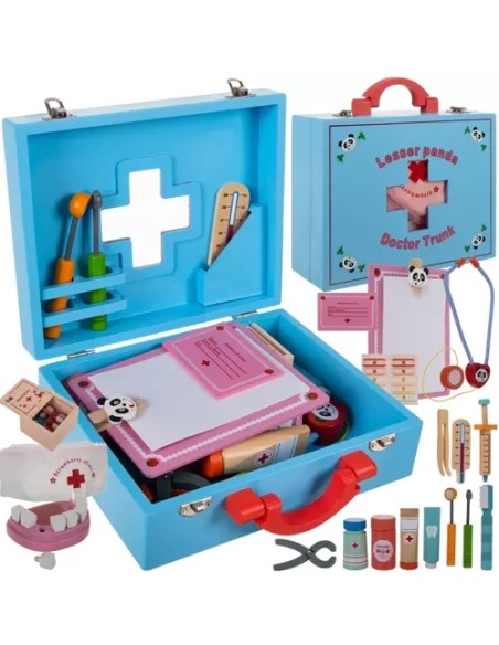Mažasis gydytojo rinkinys - medinis Kruzzel 19869 m