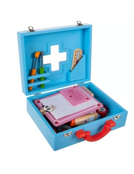 Mažasis gydytojo rinkinys - medinis Kruzzel 19869 m
