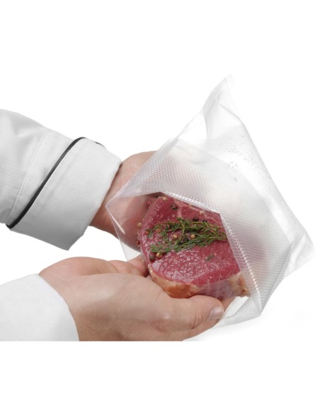 Riektiniai maišeliai juostinėms vakuuminio pakavimo mašinoms 300x400mm 100vnt.