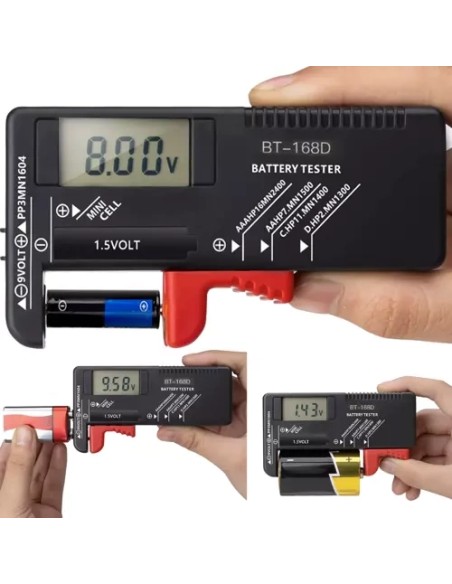 Bigstren 19898 baterijų testeris/ skaitiklis