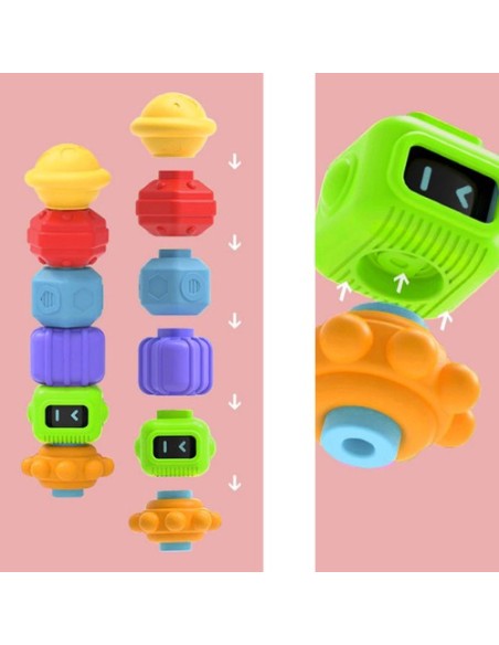 Rūšiuoklis – sensorinis kubas Kruzzel 20377