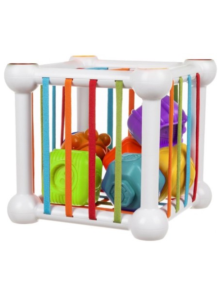 Rūšiuoklis – sensorinis kubas Kruzzel 20377