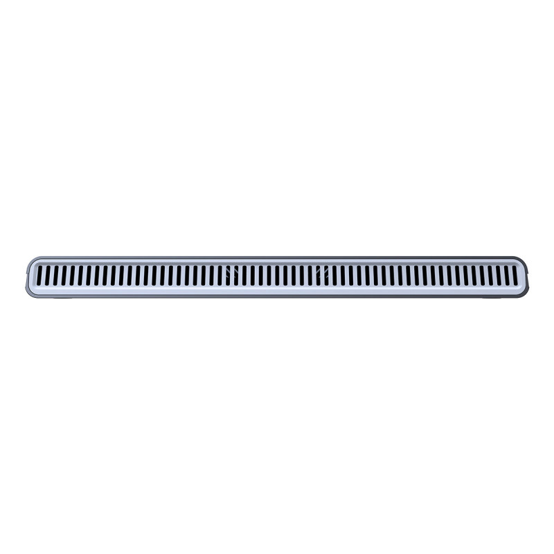 Aušinimo padėklas su apšvietimu nešiojamam kompiuteriui iki 21" Turbo Fan USB pilkos spalvos