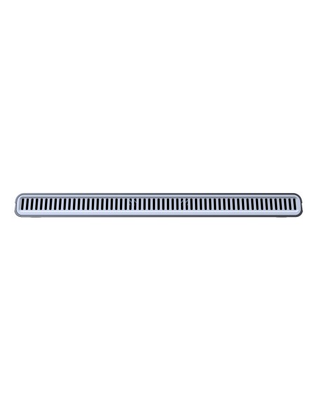 Aušinimo padėklas su apšvietimu nešiojamam kompiuteriui iki 21" Turbo Fan USB pilkos spalvos Aušinimo padėklas su apšvietimu nešiojamam kompiuteriui iki 21" Turbo Fan USB pilkos spalvos