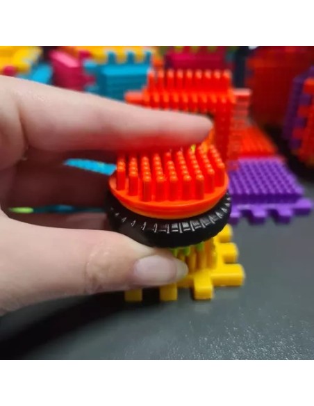 Statybiniai blokeliai - ežiukai 192 vnt. Kruzelis 20376