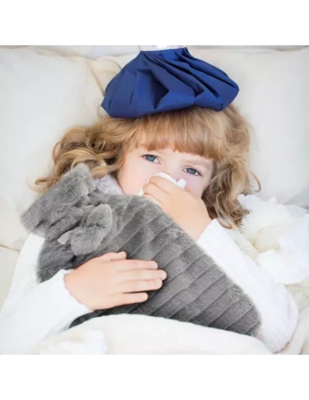 Guminis karšto vandens butelis su dangteliu 2000ml Ruhhy 19806