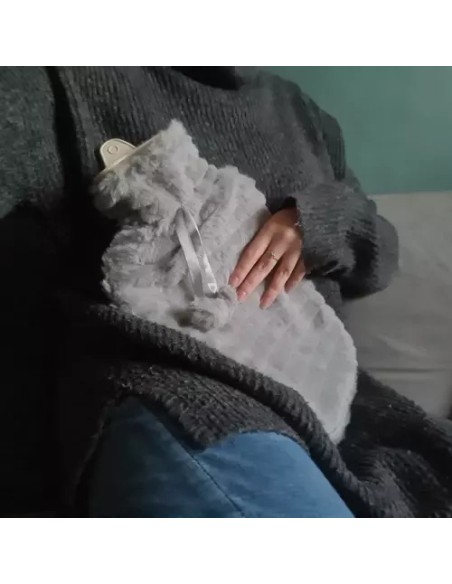 Guminis karšto vandens butelis su dangteliu 2000ml Ruhhy 19806