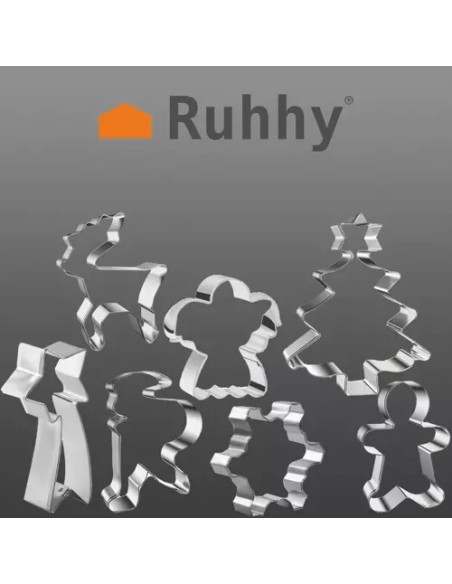 Kalėdinės formos - 7 vnt. Ruhhy 20423