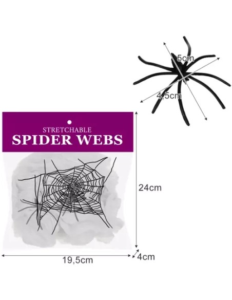 Dirbtinis voratinklis + 2 vorai Malatec 19759