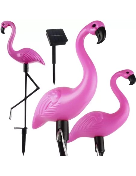 Saulės sodo lempa - flamingas Gardlov 21151