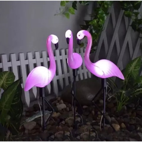 Saulės sodo lempa - flamingas Gardlov 21151