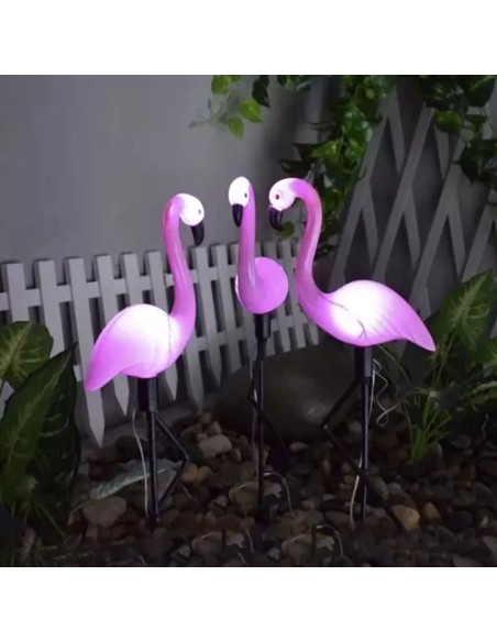 Saulės sodo lempa - flamingas Gardlov 21151