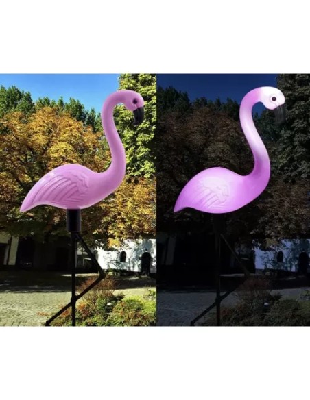 Saulės sodo lempa - flamingas Gardlov 21151