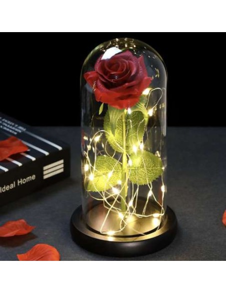 Rožė stikle – šviečiantis Malatec 21619