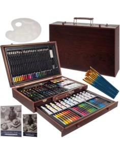 Tapybos rinkinys lagamine - 129vnt Maaleo 21644