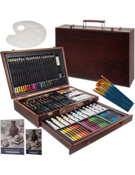 Tapybos rinkinys lagamine - 129vnt Maaleo 21644