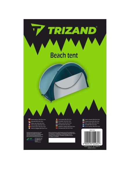 Paplūdimio palapinė 200x120x110cm Trizand 21267