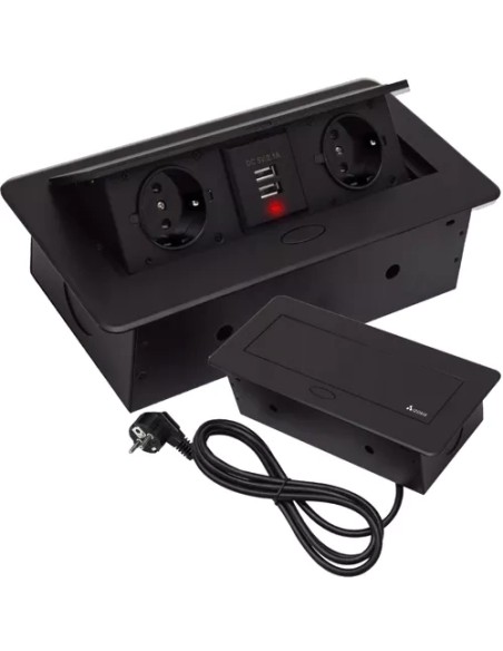 Stalviršyje paslėptas USB lizdas - dvigubas Izoxis 21446