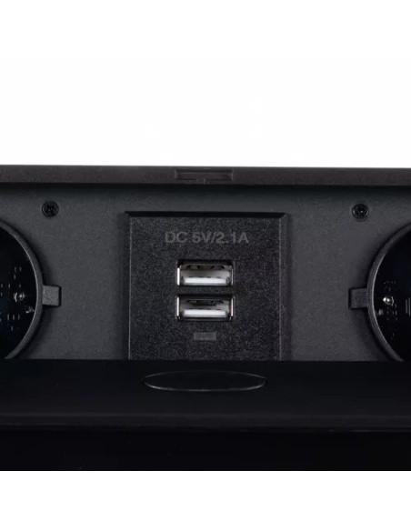 Stalviršyje paslėptas USB lizdas - dvigubas Izoxis 21446