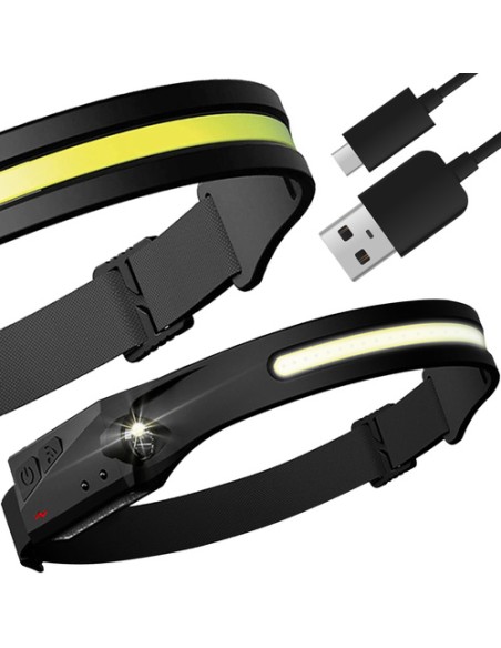 Trizand 21652 USB LED priekinis žibintas