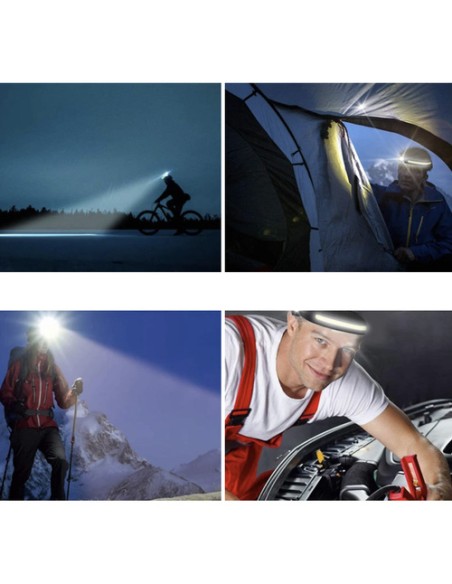 Trizand 21652 USB LED priekinis žibintas