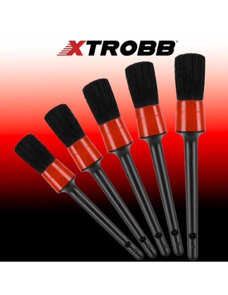 Detalių šepečiai + Xtrobb šluostė 21449