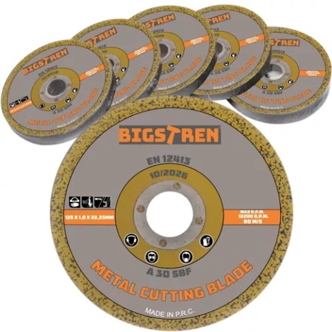 Metalo pjovimo diskas - 50 vnt. Bigstreetas 21639