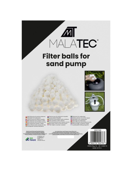 Filtro rutuliai „Malatec 21046“ smėlio siurbliui