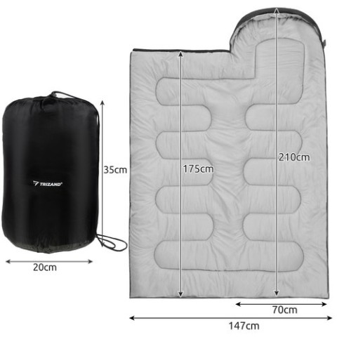 2in1 Trizand 21084 turistinis miegmaišis
