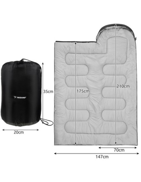2in1 Trizand 21084 turistinis miegmaišis