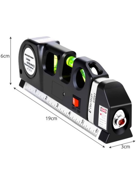 Lazerinis nivelyras, kurio matmuo 250 cm Bigstren 21747