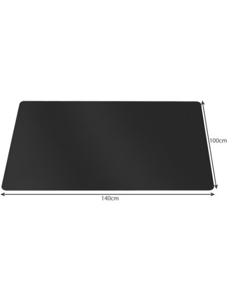 Apsauginis kilimėlis po kėde 100x140cm RUHHY - juodas Apsauginis kilimėlis po kėde 100x140cm RUHHY - juodas