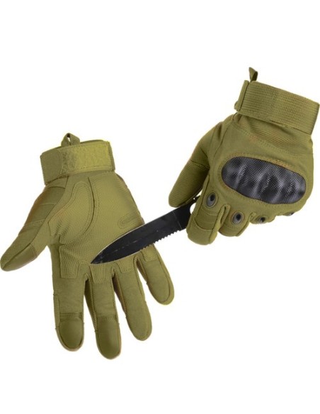 Taktinės pirštinės XL- chaki Trizand 21772