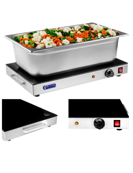 GN 1/1 Royal Catering šildymo plokštė