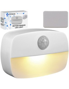 Izoxis 22090 LED naktinė lempa su judesio jutikliu