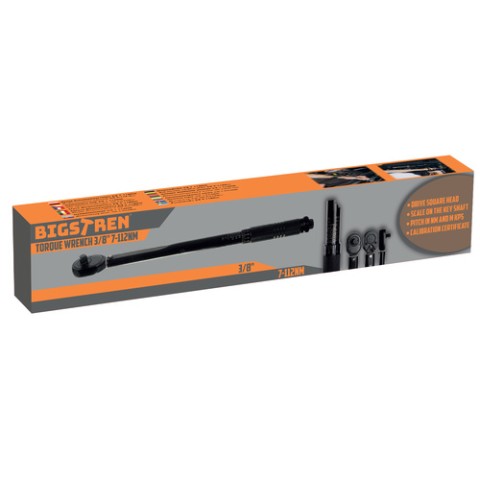 Sukimo momento raktas 3/ 8 7-112 Nm Bigstring 22097