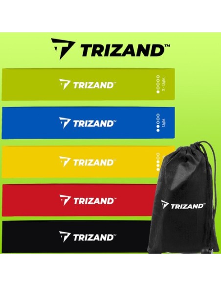 Mankštos juostų rinkinys - 5 vnt. Trizand 21955