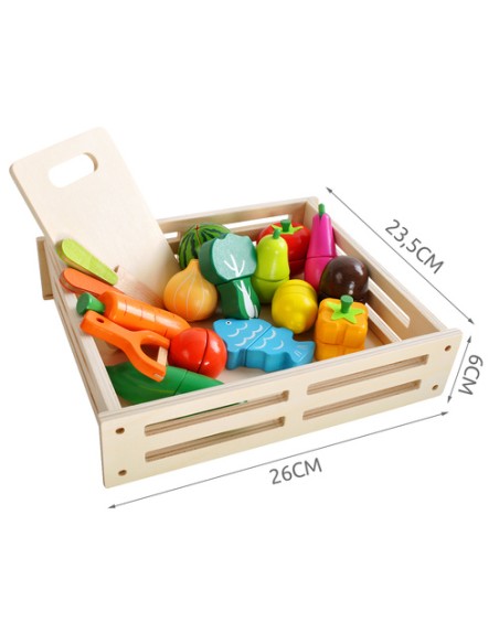 Medinė daržovių pjaustymo lentelė 21942