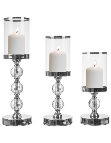 Žvakidžių-žibintų rinkinys 3 vnt. Ruhhy 22314