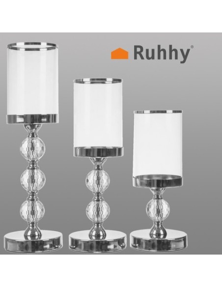 Žvakidžių-žibintų rinkinys 3 vnt. Ruhhy 22314
