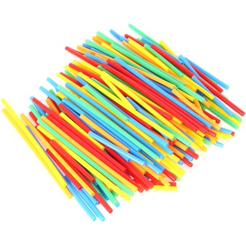 Blokai - šiaudeliai - rinkinys 408 vnt. 22408