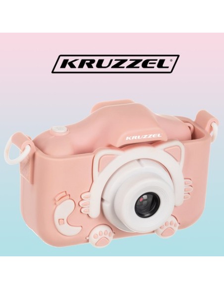 Pink Kruzzel AC22296 skaitmeninis fotoaparatas