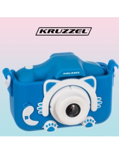 Kruzzel AC22295 mėlynas skaitmeninis fotoaparatas