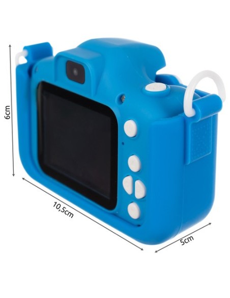 Kruzzel AC22295 mėlynas skaitmeninis fotoaparatas